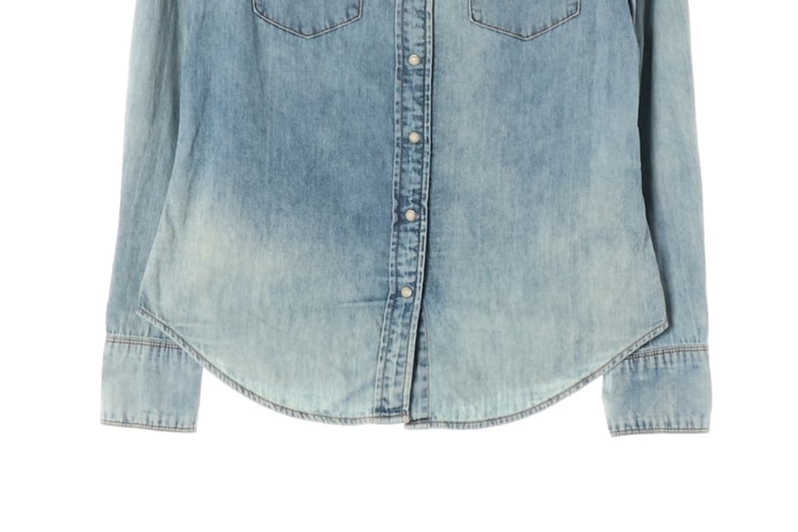 리바이스 웨스턴 데님 셔츠 S 상품이미지4