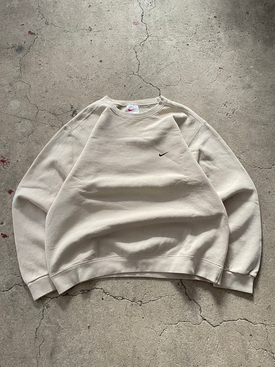 USA Made)90s Nike oatmeal sweatshrt 상품이미지1