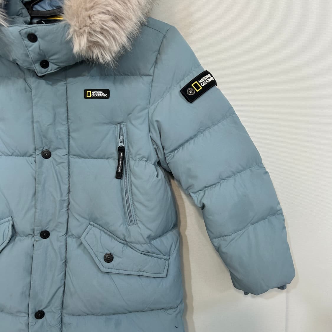 내셔널지오그래픽 2020 키즈 오리털 롱패딩 120 상품이미지2