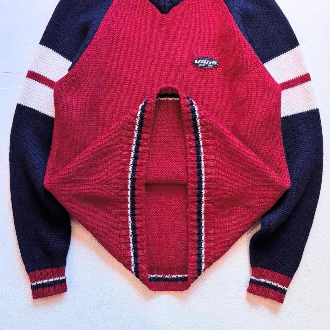 90‘s U.S.A 반스 스웨터 상품이미지3
