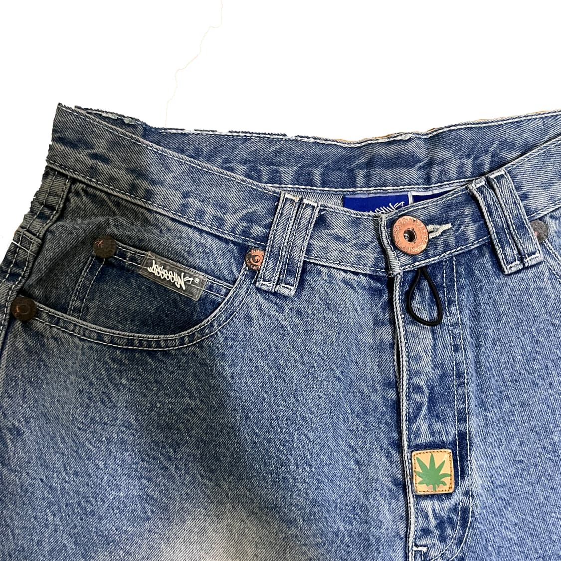ASSASSYN JEANZ 데님팬츠 마리화나 로고 데님 상품이미지3