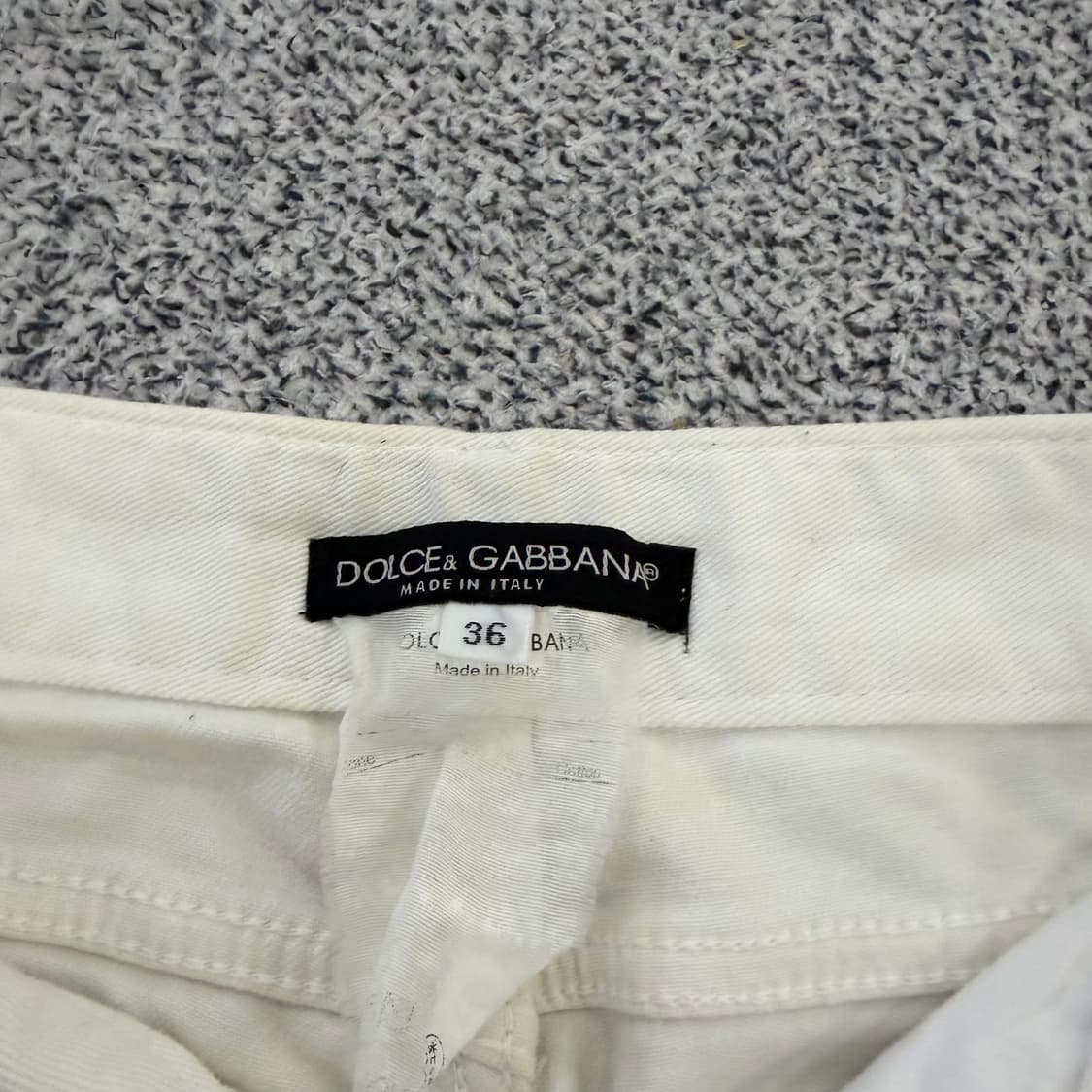 36 돌체앤가바나 여성 화이트데님 0126H2 상품이미지6