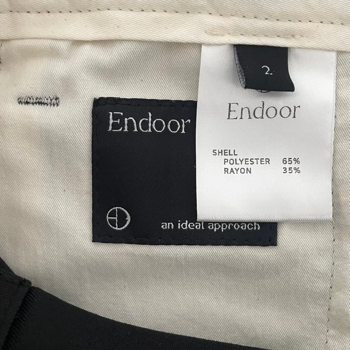 [1회착용]endoor 엔도어 슬랙스 CTO deep tuck pants 상품이미지10