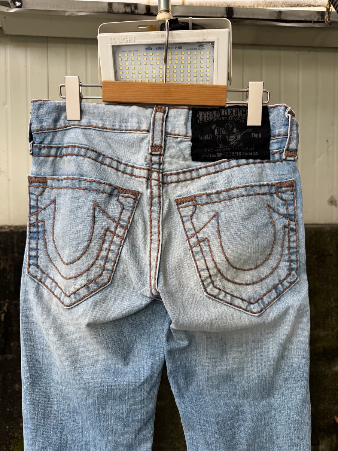 트루릴리전 바비 슈퍼티 데님 팬츠 트루릴리젼  상품이미지6