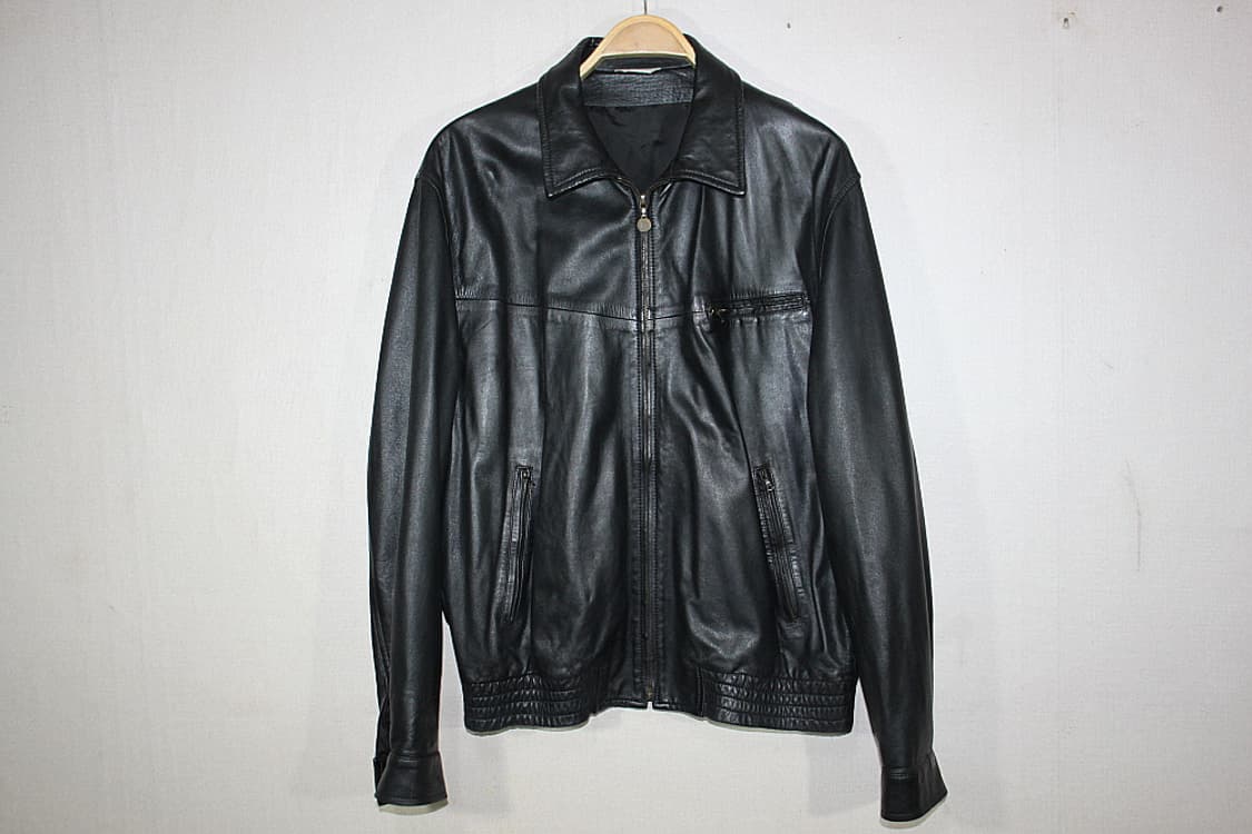 BALLY 발리 블렉 레더자켓(우리100 ~105) 상품이미지1