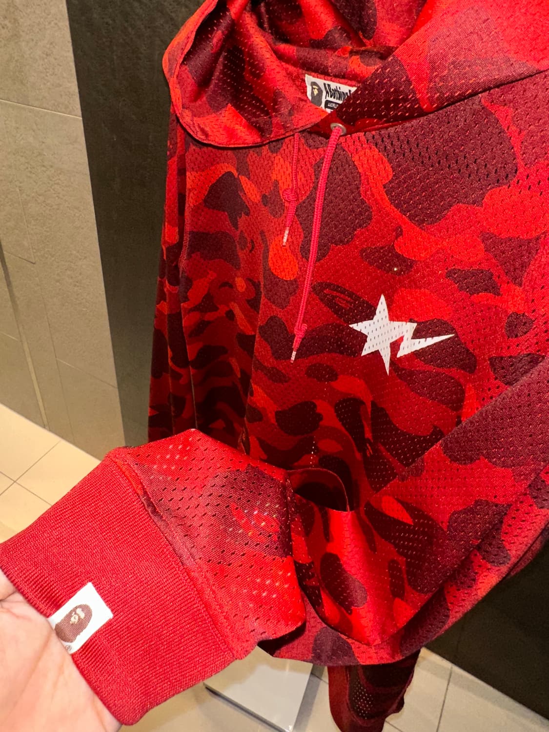 Bape 베이프 메쉬 후드티 상품이미지2