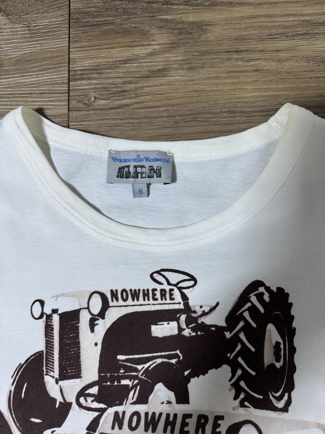 00s 비비안웨스트우드 맨 nowhere 티셔츠 펑크 섹스피스톨즈 아나키 상품이미지6