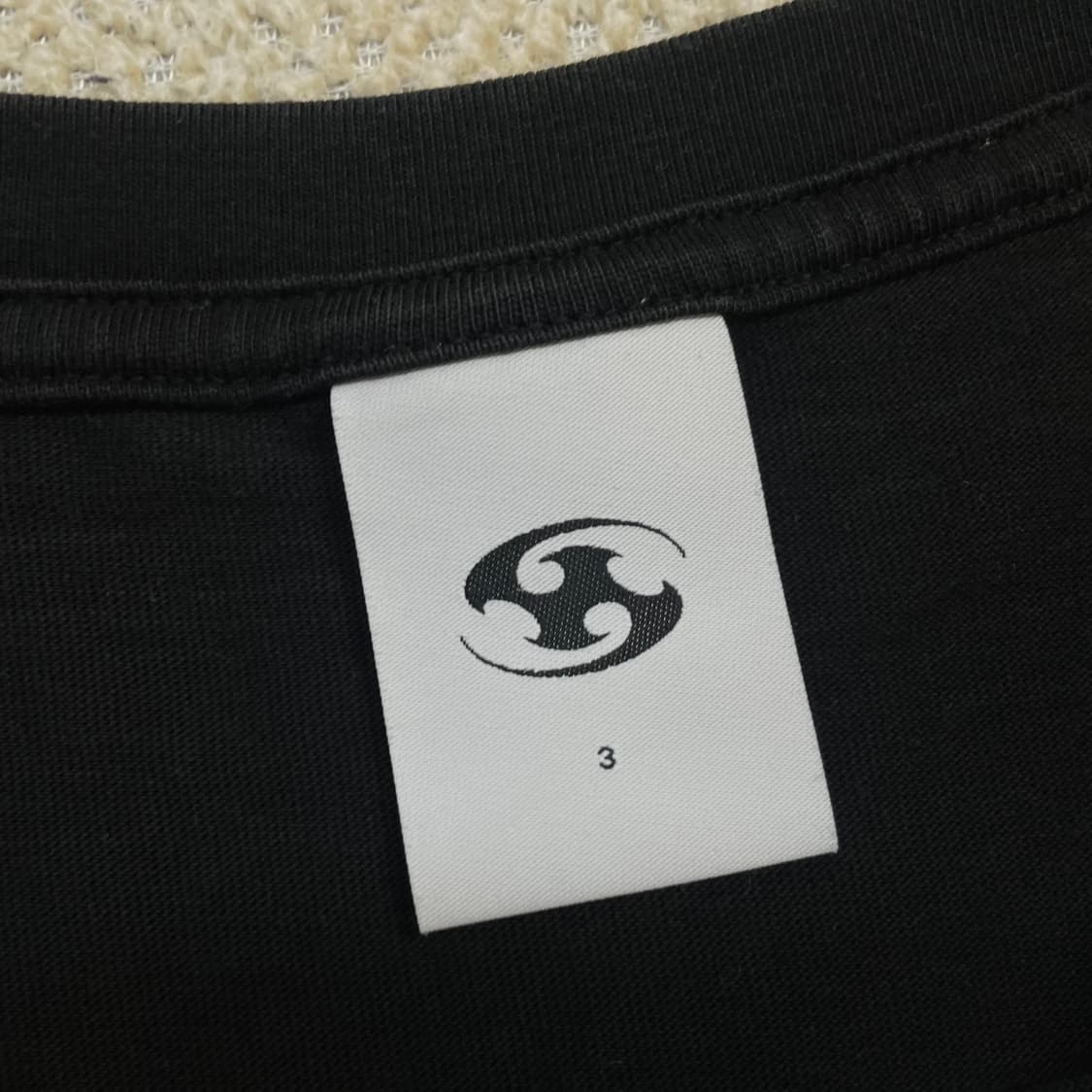 산산기어 로고 반팔티 블랙 상품이미지5
