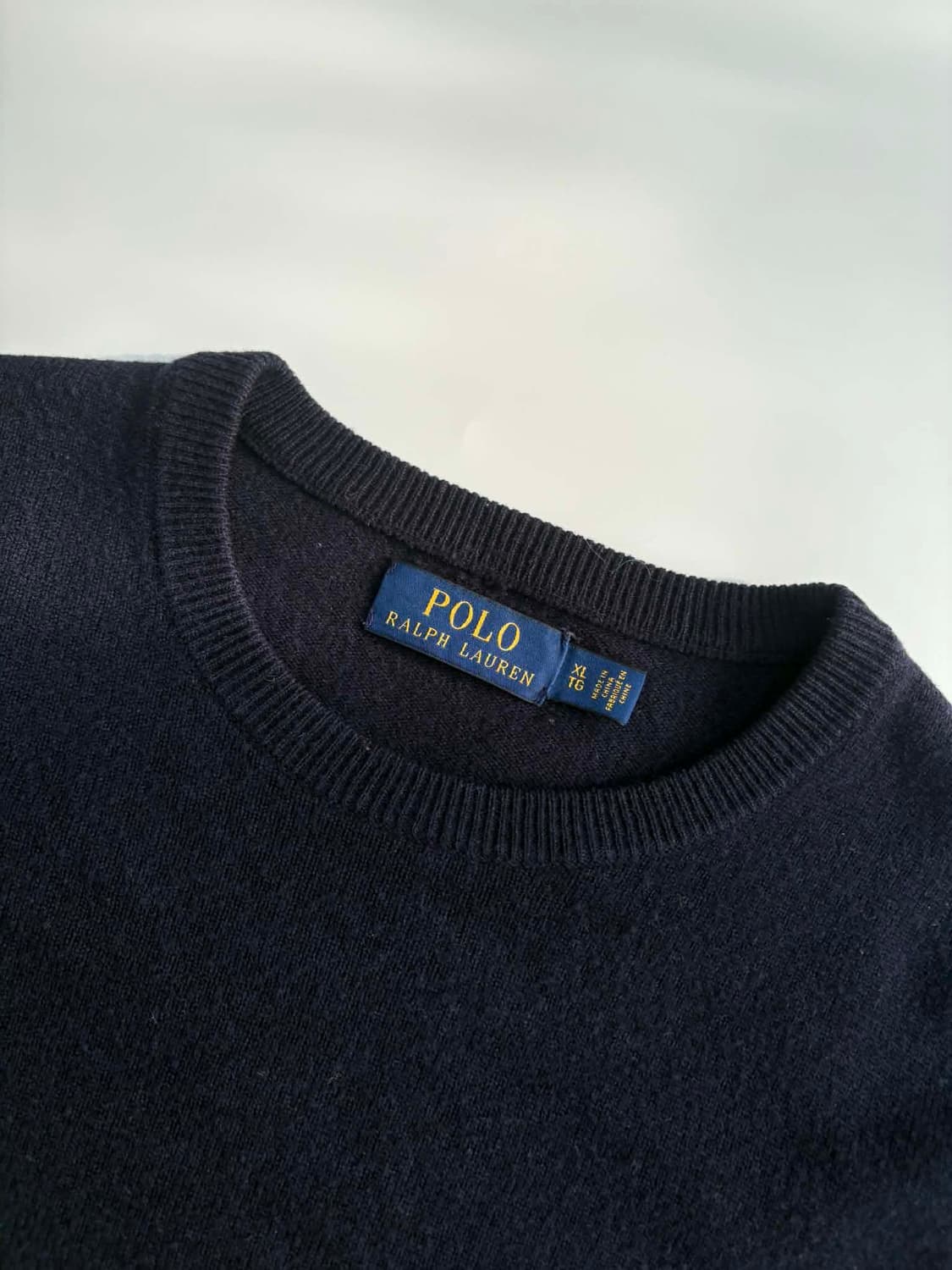 [XL] 폴로 랄프로렌 신형 네이비 울 니트 상품이미지3