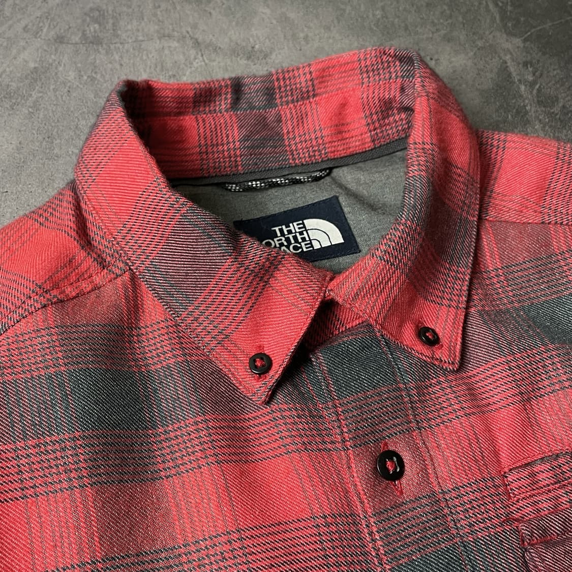 THE NORTH FACE 노스페이스 빈티지 체크 코튼셔츠 A00361 상품이미지2