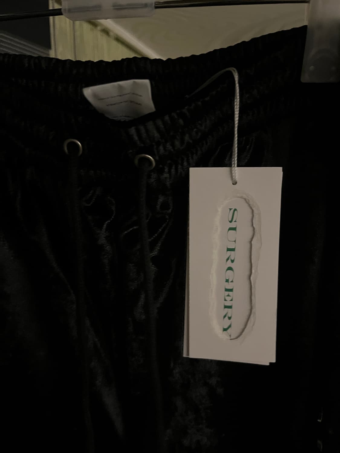 써저리 벨벳 와이드 팬츠 L 120000 상품이미지1