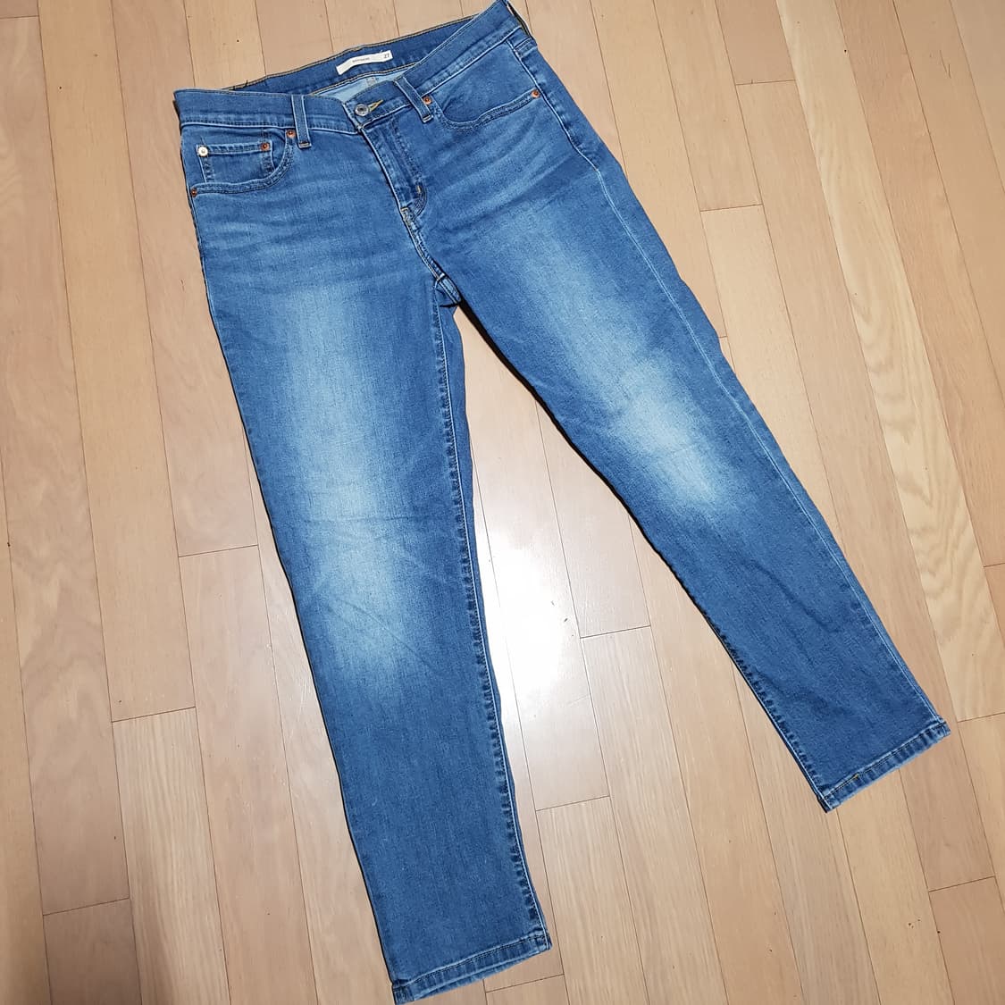 여자 27인치/ 리바이스 / 보이프렌드진/ 슬림스판데님/416-270와  상품이미지4