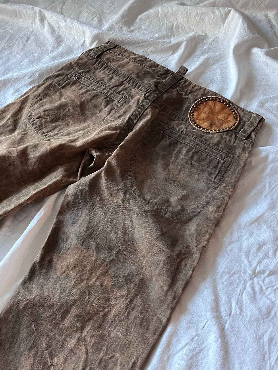 Dsquared2 Mud Coated Wash Denim Jeans 상품이미지6
