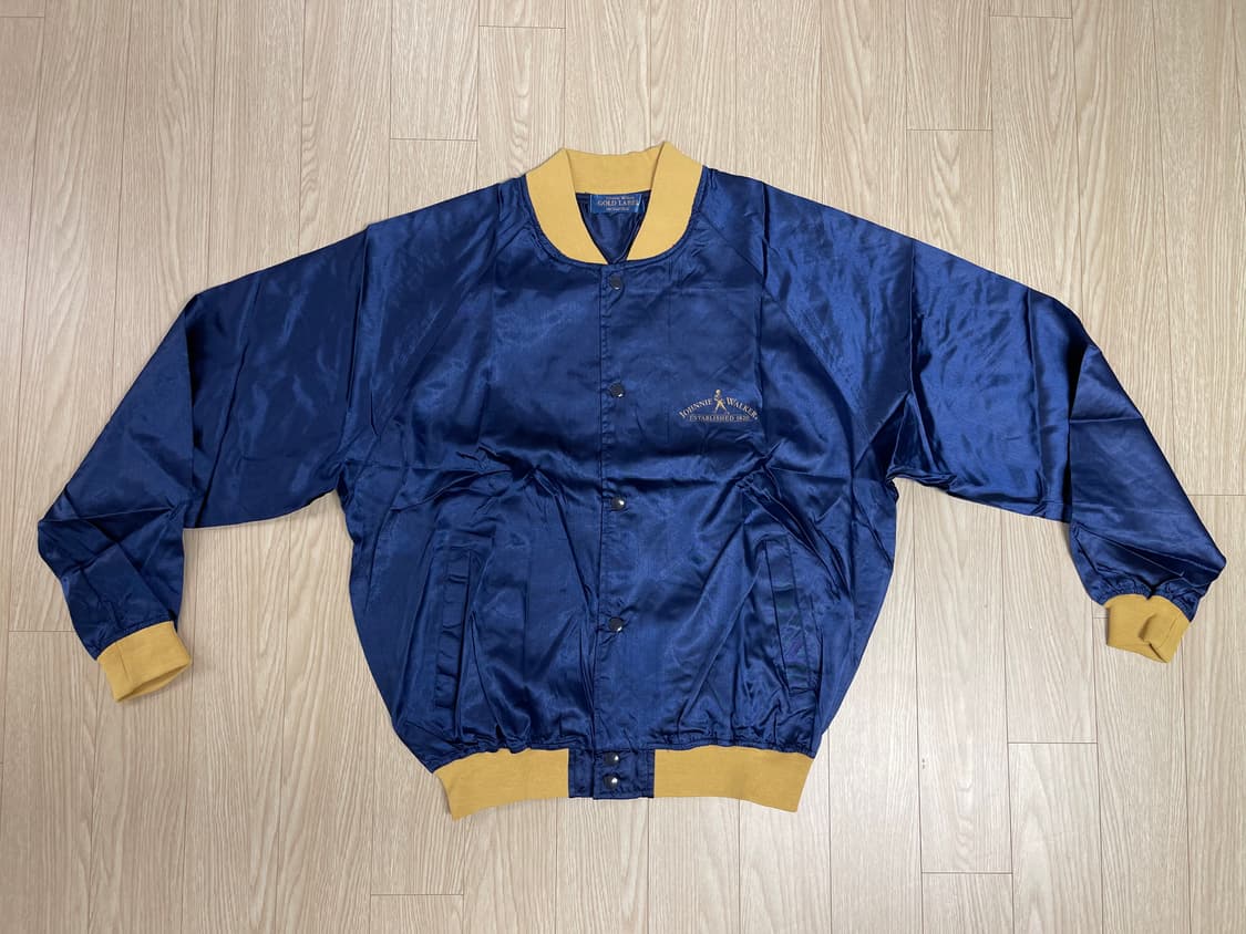 조니워커 골드라벨 위스키 블루종 자켓 빈티지 90s 상품이미지1
