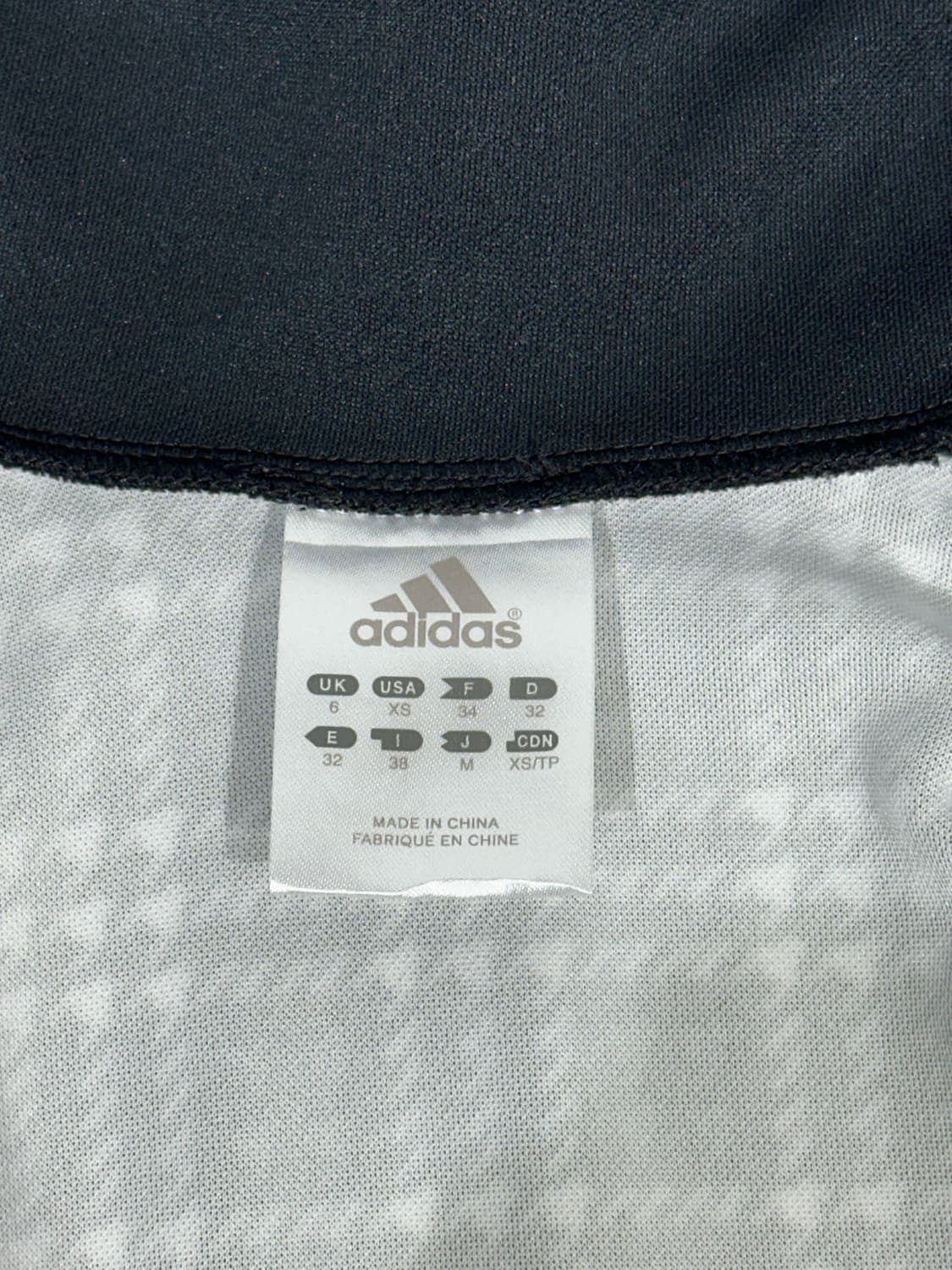 아디다스 블랙 체크 그레이 삼선 트랙탑 져지 M 상품이미지7