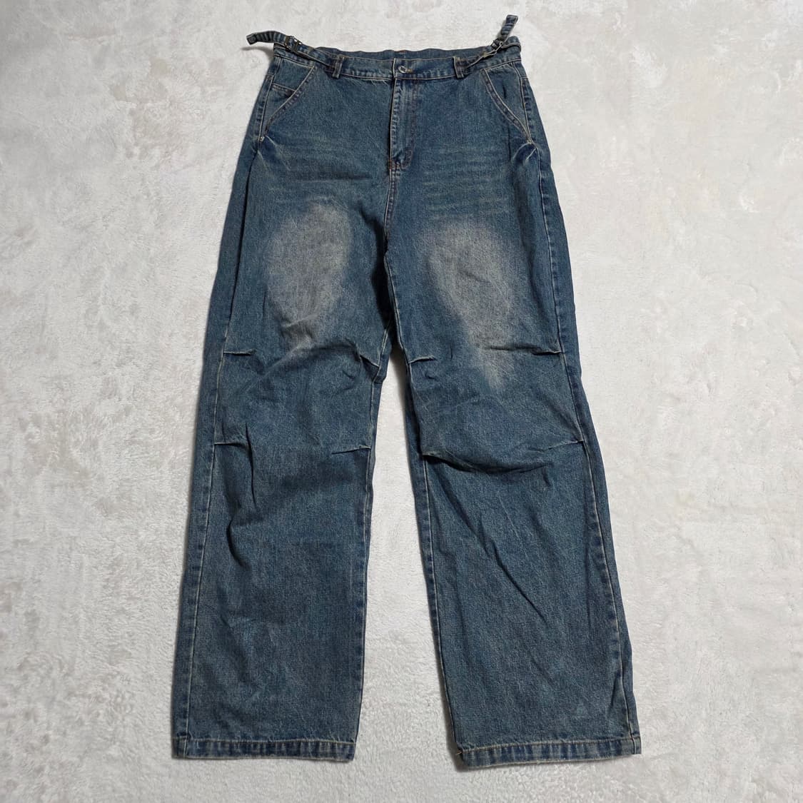(L)투레빗 빈티지 워싱 데님 팬츠 상품이미지1
