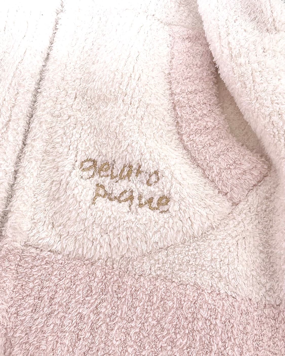 젤라또피케 스트라이프 퍼 후드 집업 상품이미지3