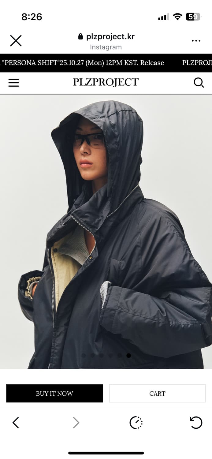 플리즈프로젝트 POCKET FIELD PARKA,DARK GRAY 상품이미지3