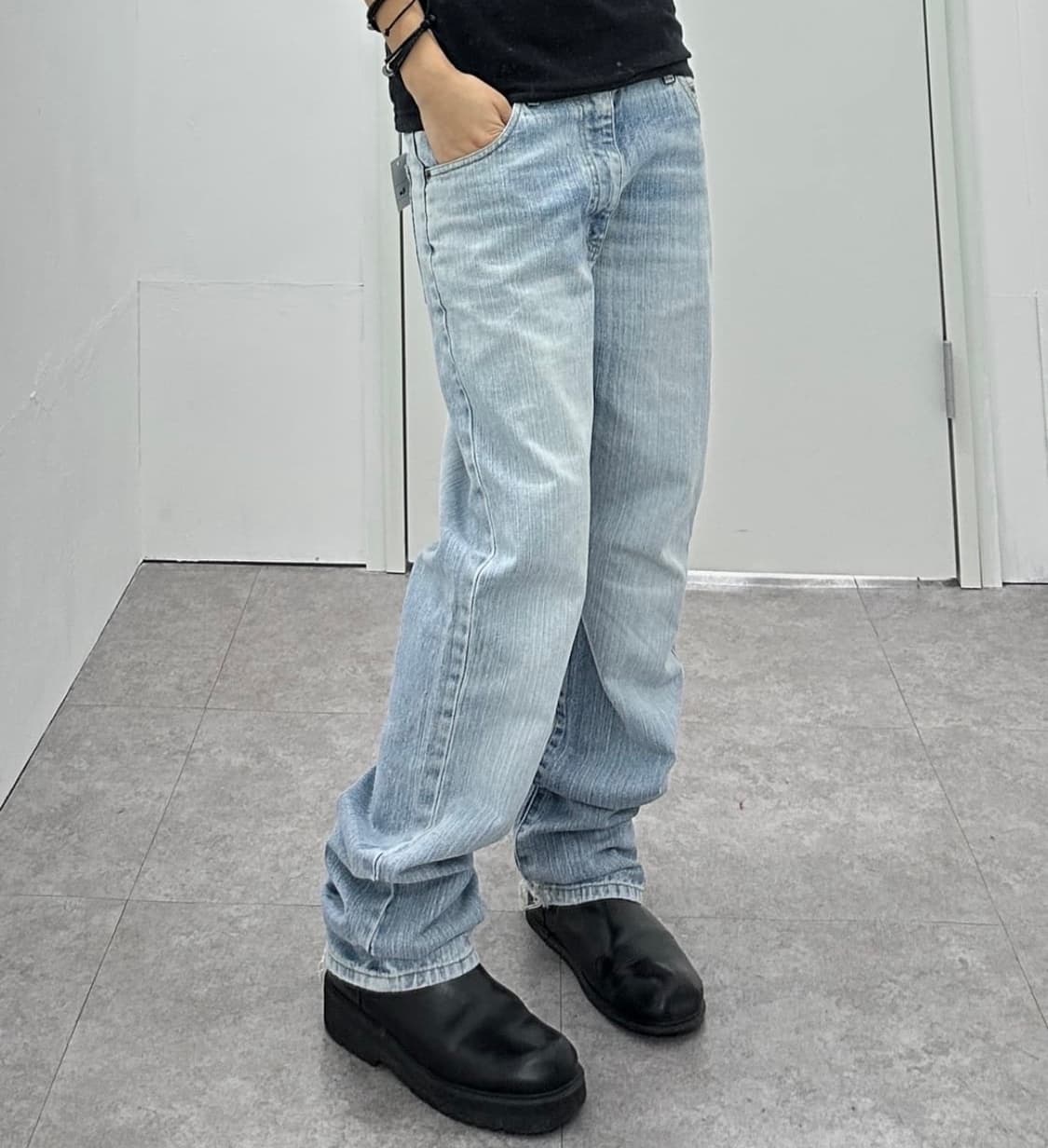 Vintage sagging denim pants 상품이미지3