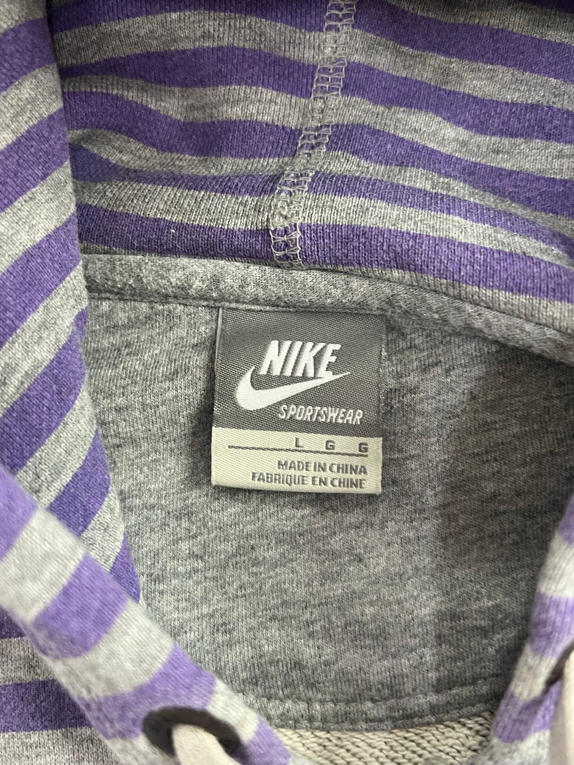 나이키 스트라이프 여성 후드집업 상품이미지4