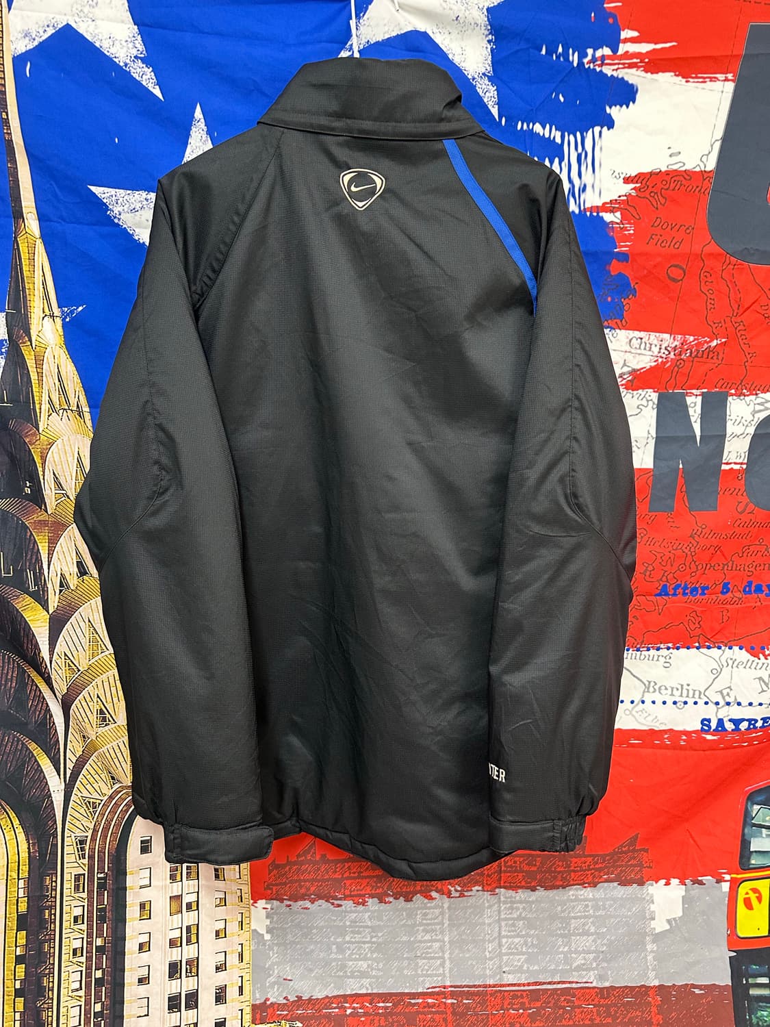 s급 올드스쿨  나이키 인터밀란오버핏 패딩점퍼s90 상품이미지4