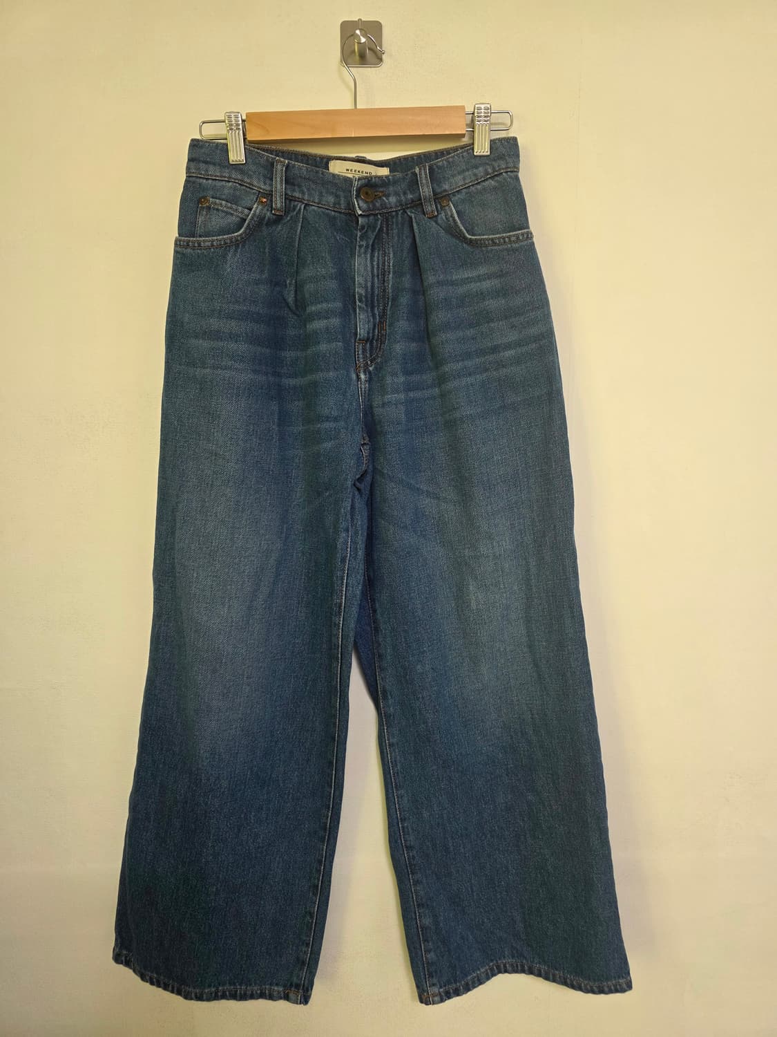Weekend Max Mara 위켄드 막스마라 와이드 데님 팬츠 36 상품이미지1