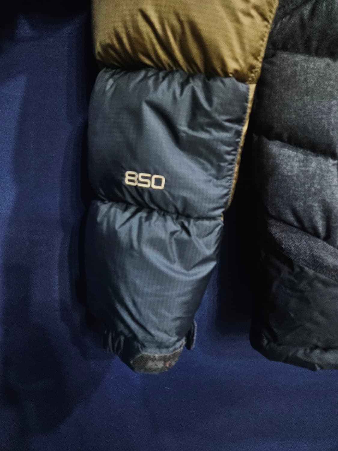 케이투 850필 윈드스토퍼 투톤컬러 남성 슬림핏 95 구스다운 패딩  상품이미지6