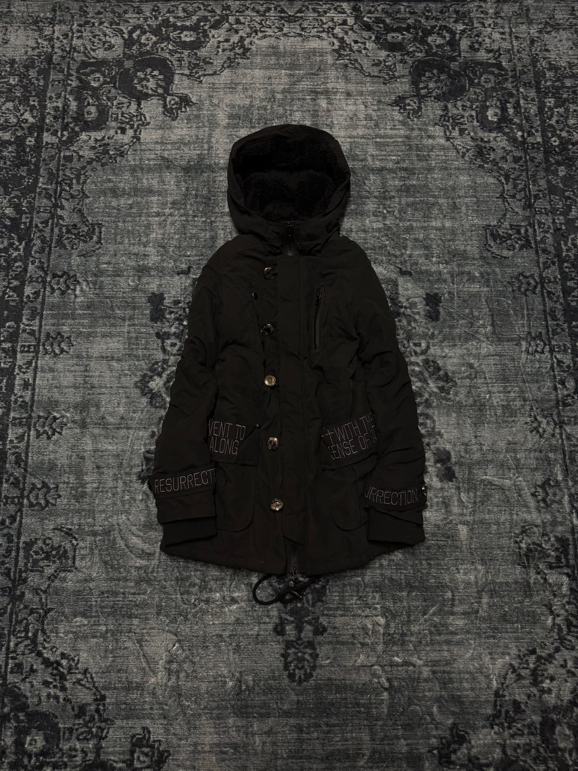 Ghost of harlem goth lettering hood park 상품이미지1