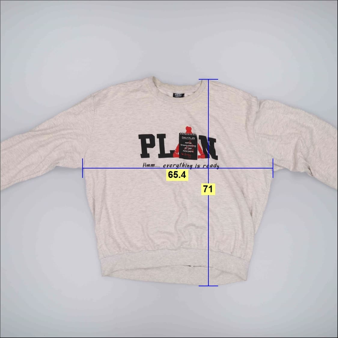 XXXL 빈티지 프린팅 맨투맨 0522H 상품이미지6
