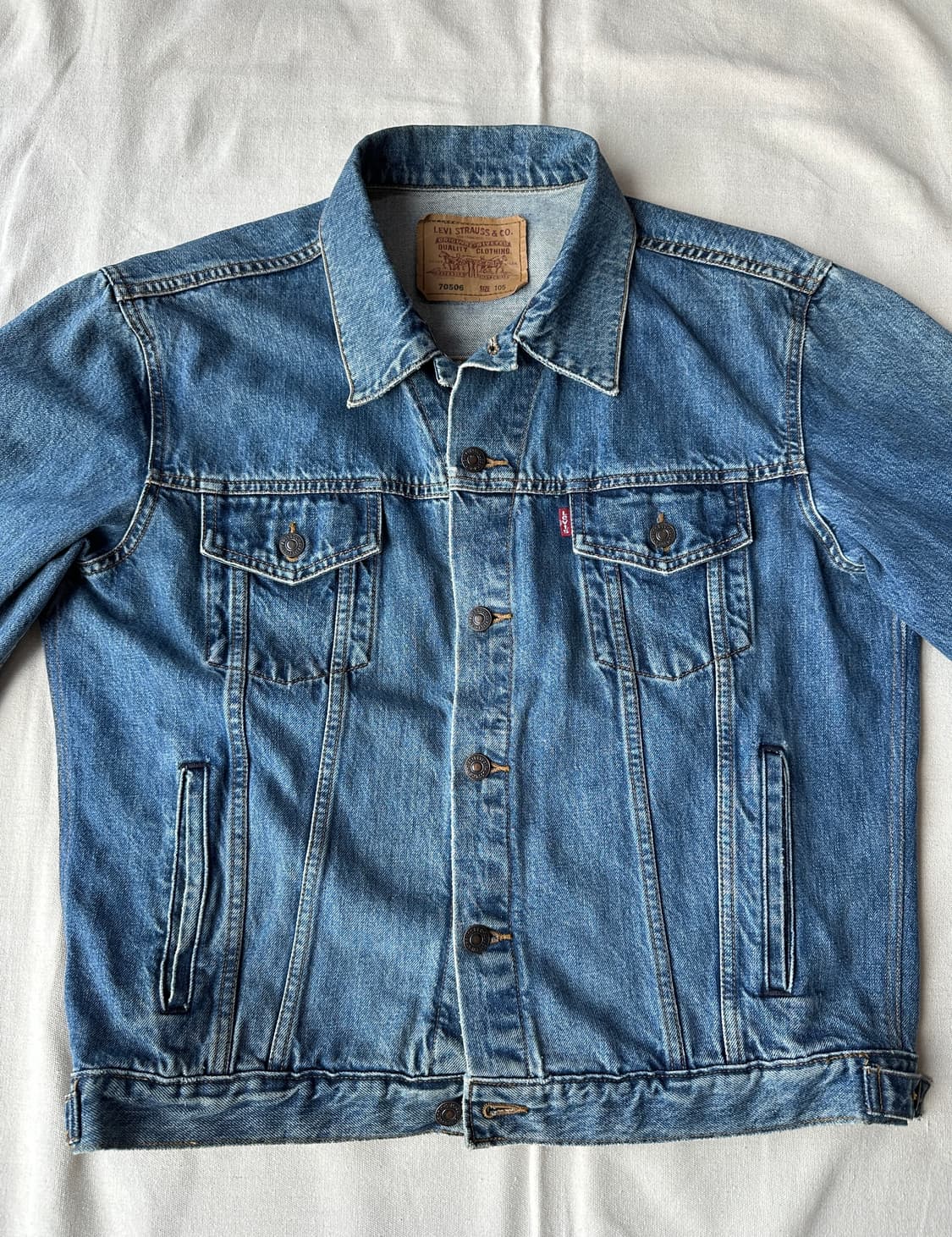 리바이스 70506 3세대 데님 자켓 105 상품이미지4