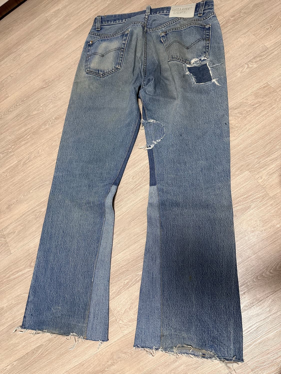 갤러리 디파트먼트 라 플레어 데님 32 상품이미지3