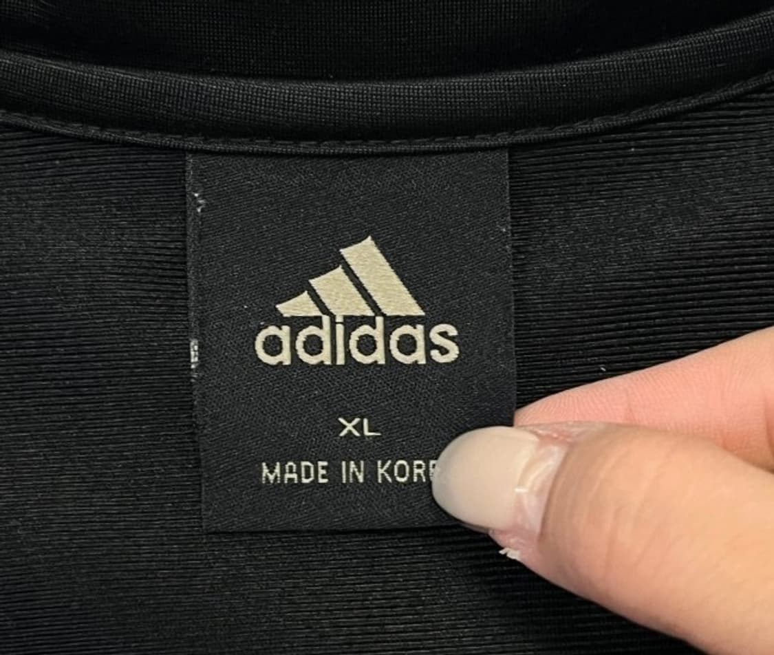 아디다스 블랙 검정 트랙탑 져지집업 105/XL 상품이미지3