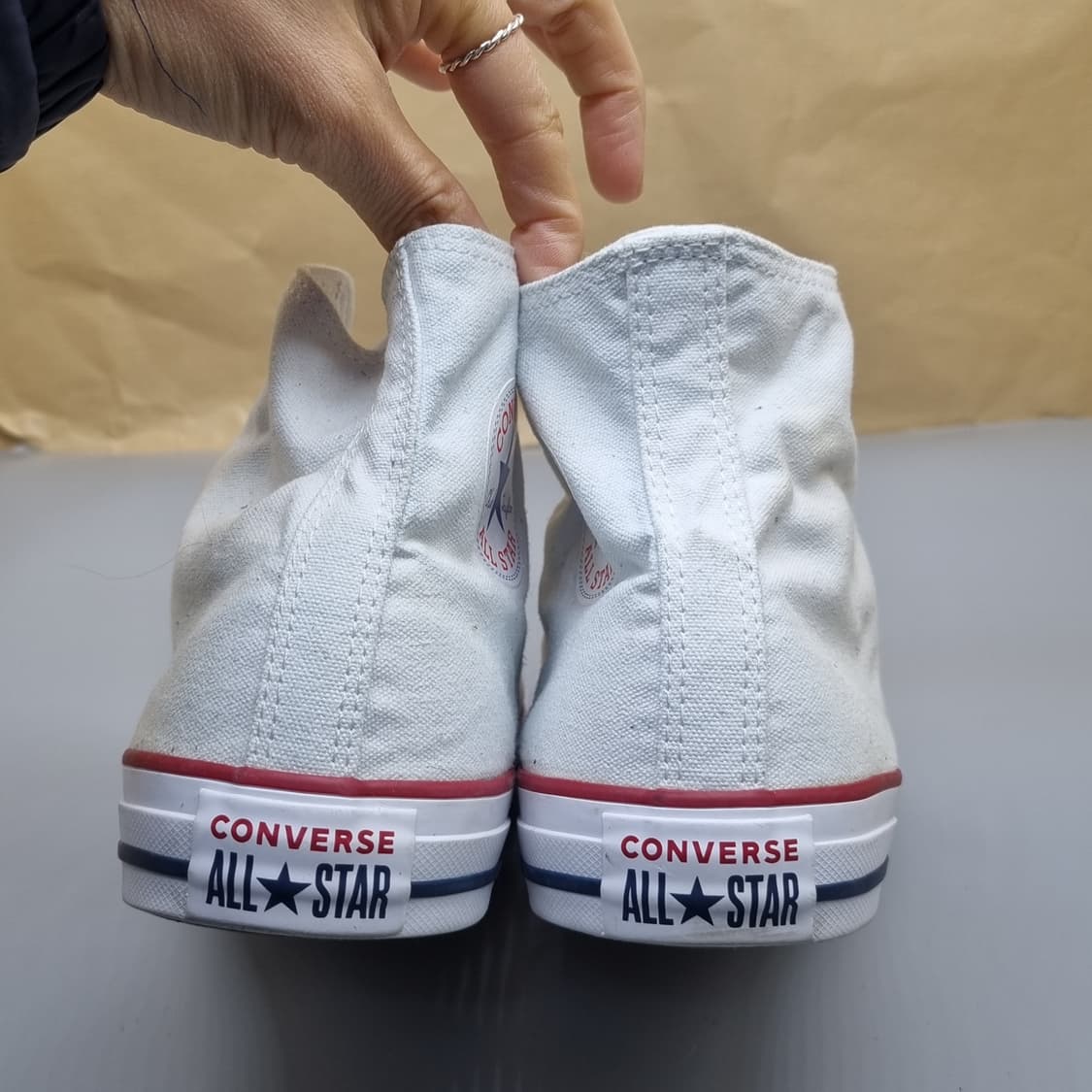 컨버스 척테일러 화이트 남성하이탑275 상품이미지4