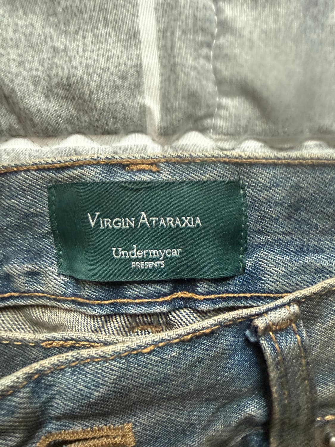 (최종가격)25SS 언더마이카 워싱 데미지 진 상품이미지3