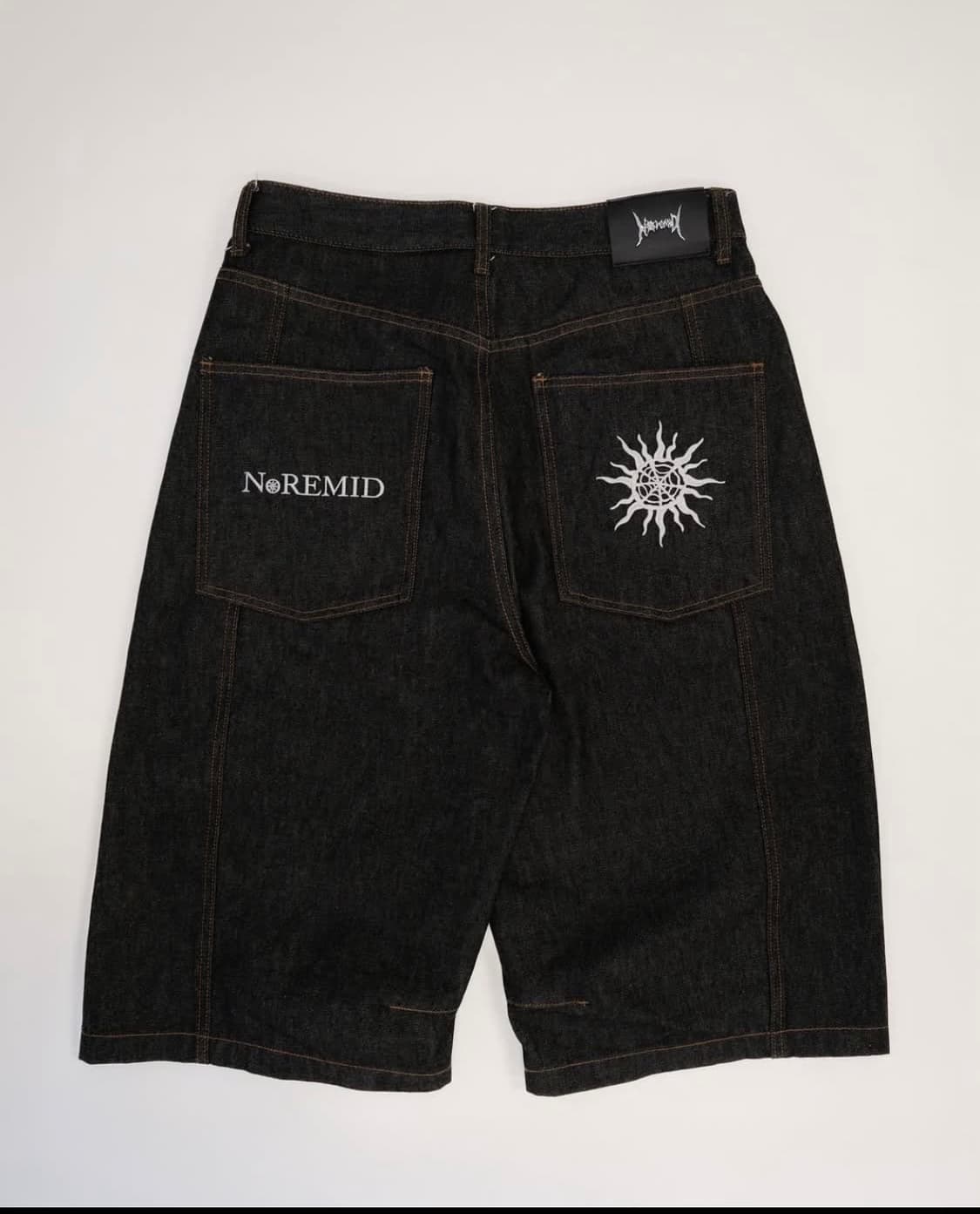 Noremid Right Baggy Jorts(black) 상품이미지1
