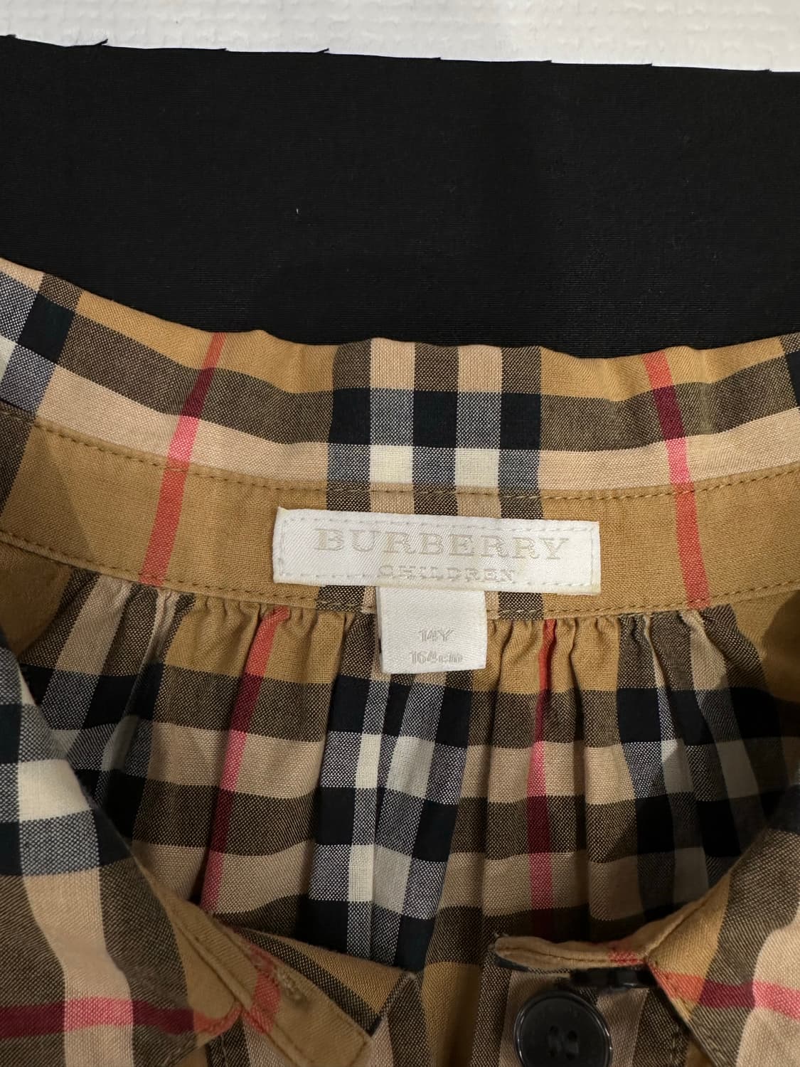 버버리 셔츠 원피스 14Y(성인가능) 상품이미지3