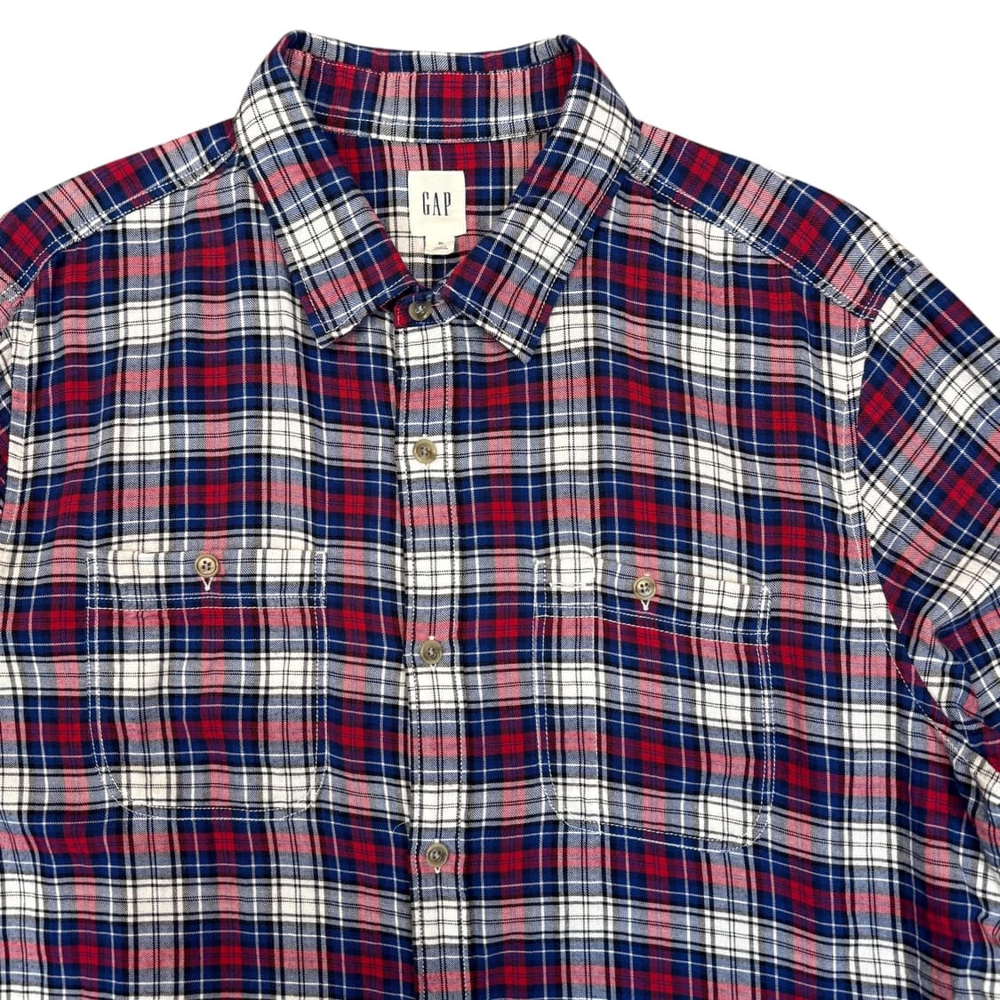 GAP 체크 셔츠 (XL)   상품이미지2