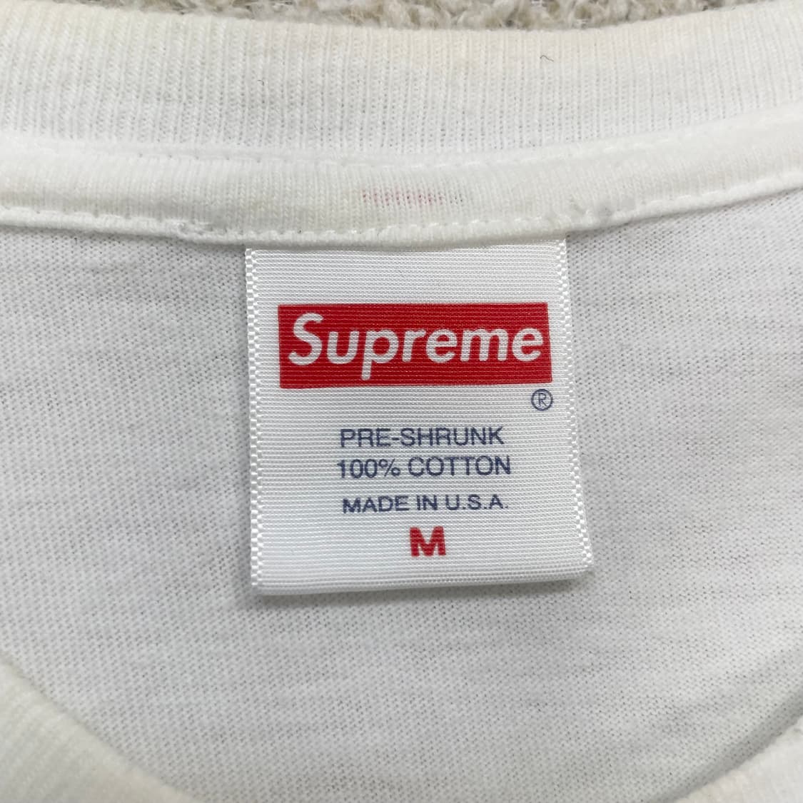 슈프림 Supreme 21ss 위티스 반팔티 화이트 상품이미지3