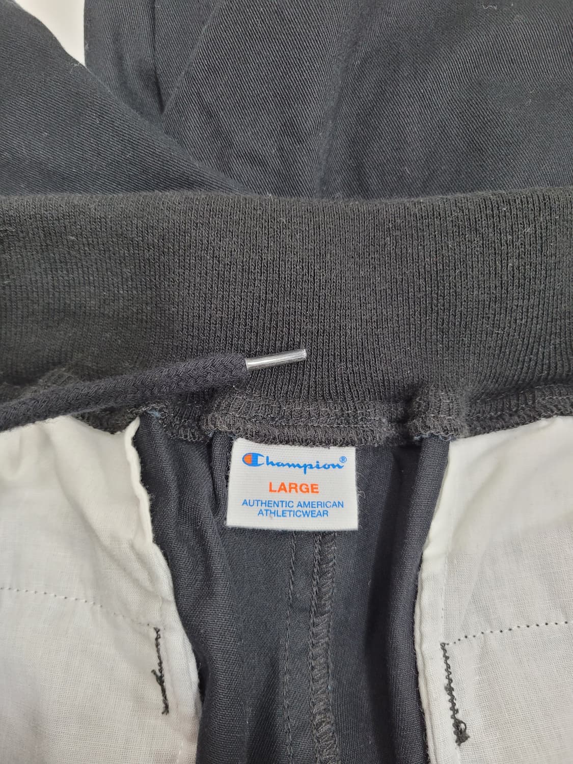 챔피온 코튼 트윌 루즈핏 배기 밴딩 팬츠 / 남 L 블랙
 상품이미지7