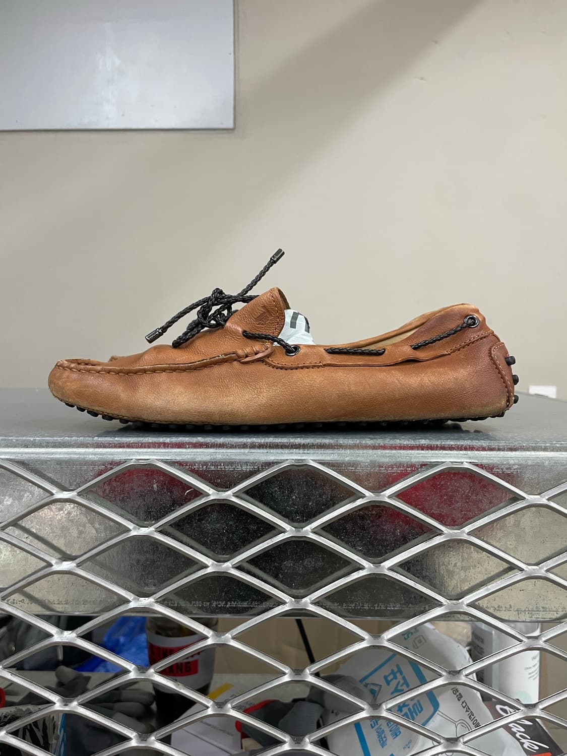 토즈 드라이빙 슈즈 브라운 7.5 상품이미지1