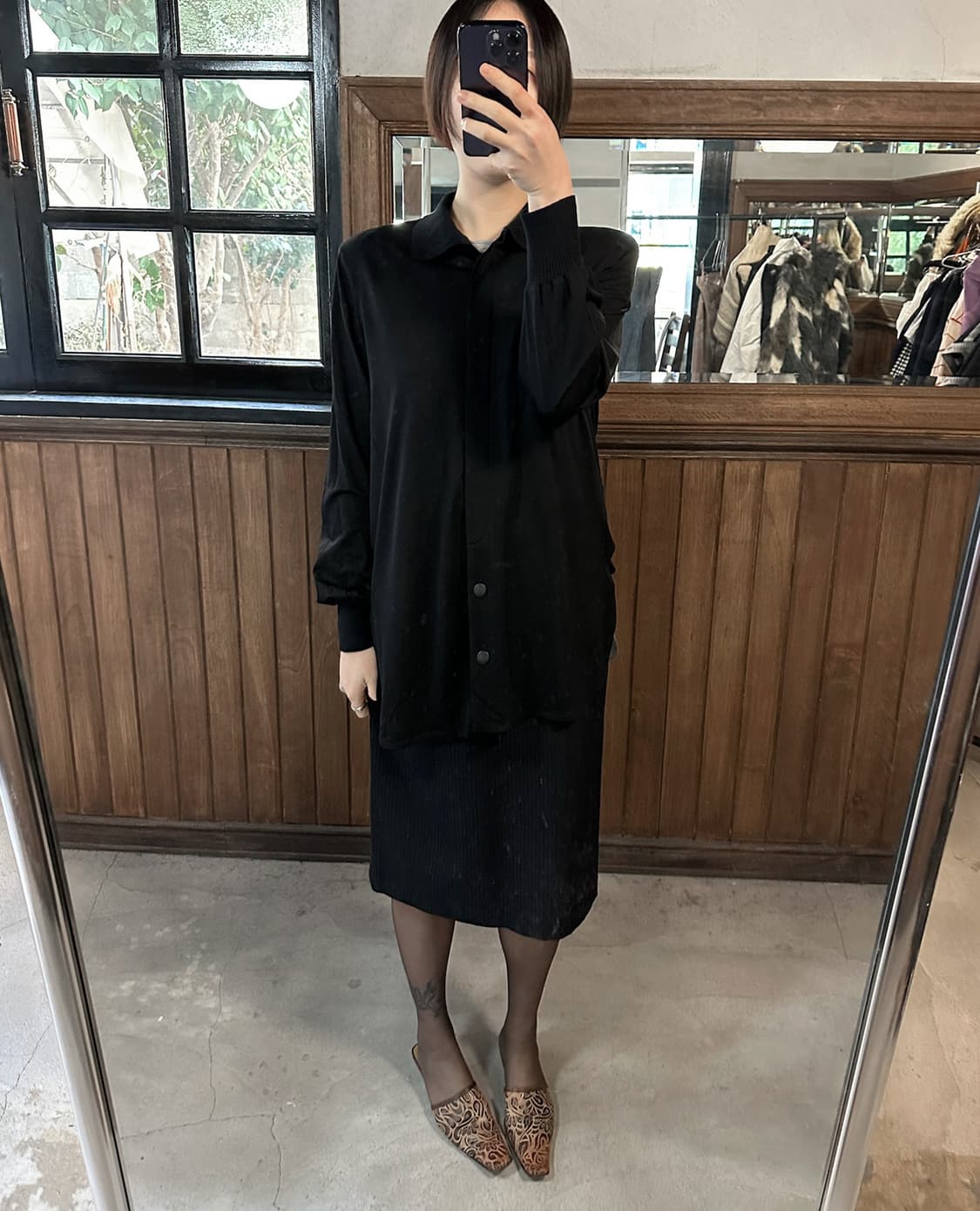 COMME DES GARCONS silk blend wool stripe 상품이미지9