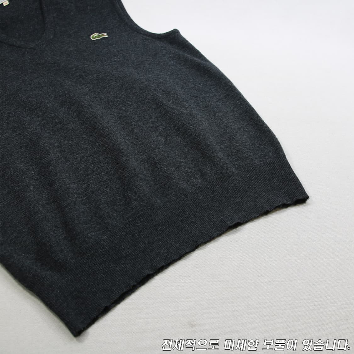 (착용컷) 라코스테 브이넥 니트 베스트 (남성용 95-98) 상품이미지6