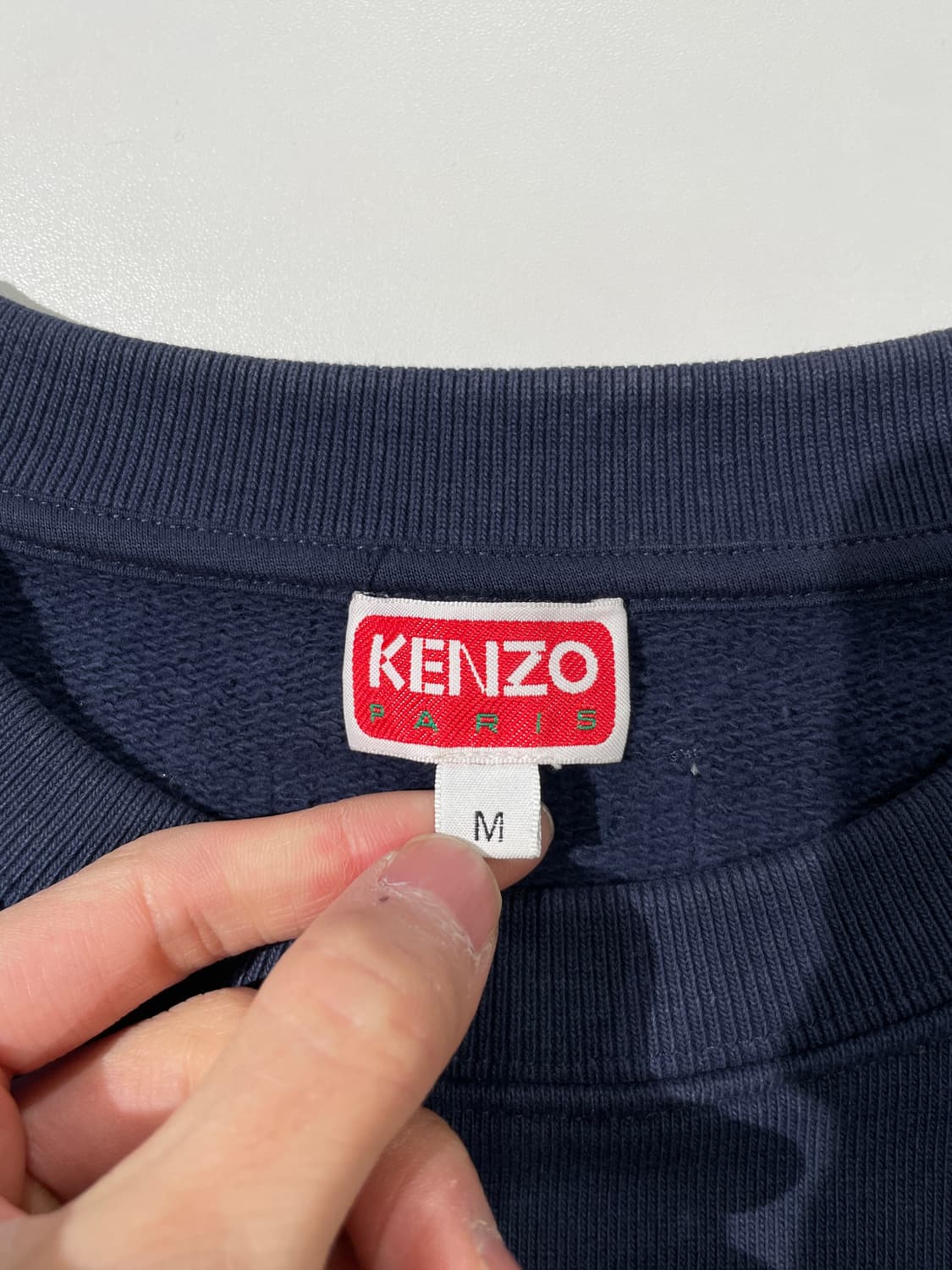 겐조 네이비 보케 플라워 스웻 셔츠 상품이미지7