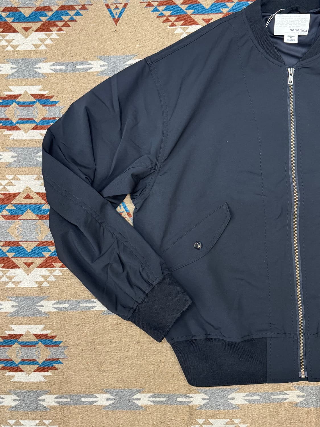 [M][100] 나나미카 알파드라이 필드 자켓 네이비 상품이미지2