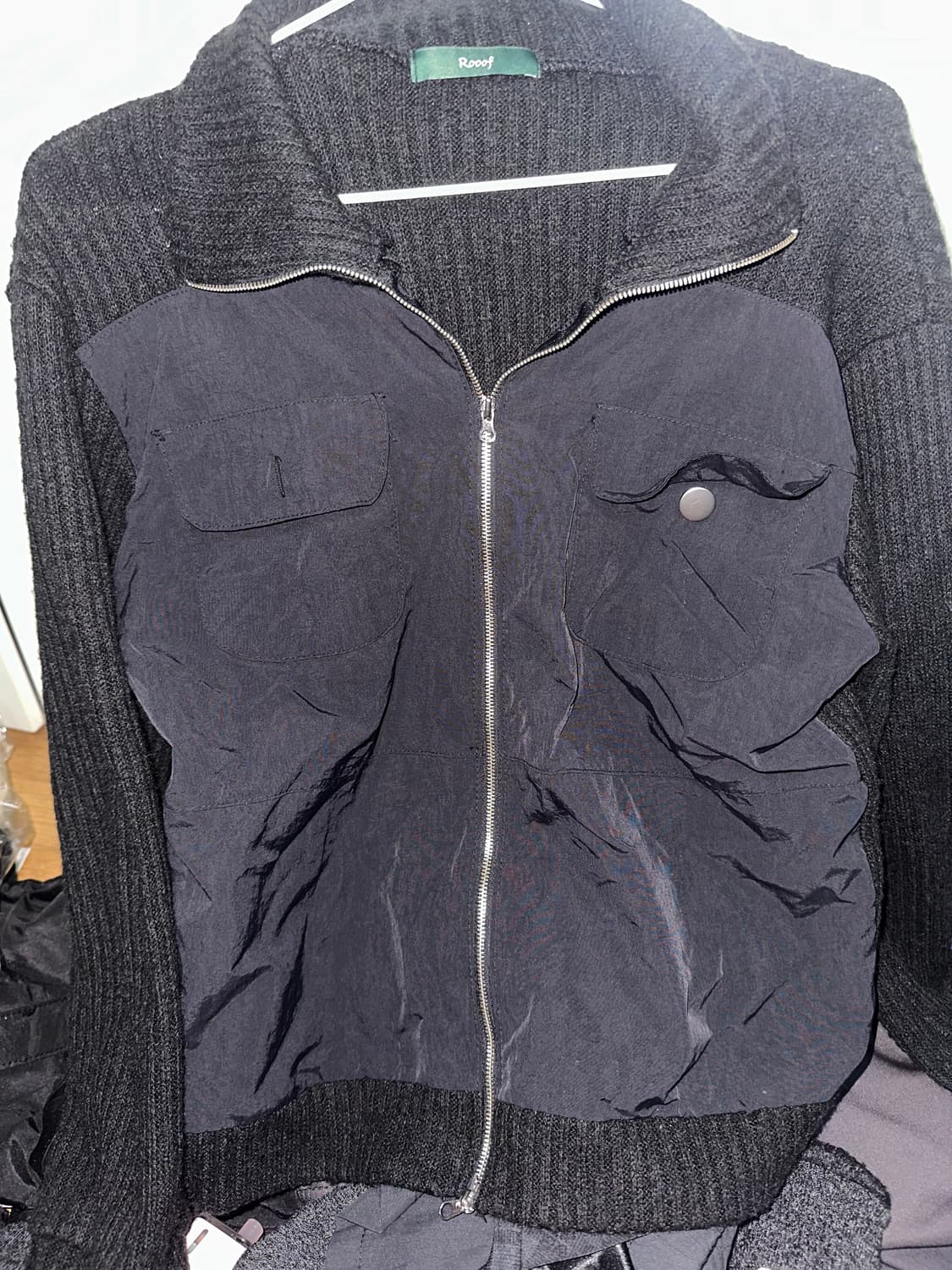 니트 집업 상품이미지1