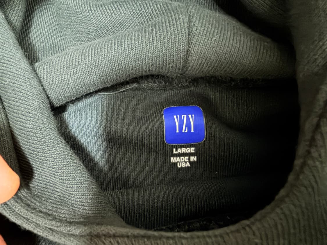 이지 갭 엔지니어드 바이 발렌시아가 도브 후드 워시드블랙 L 상품이미지2