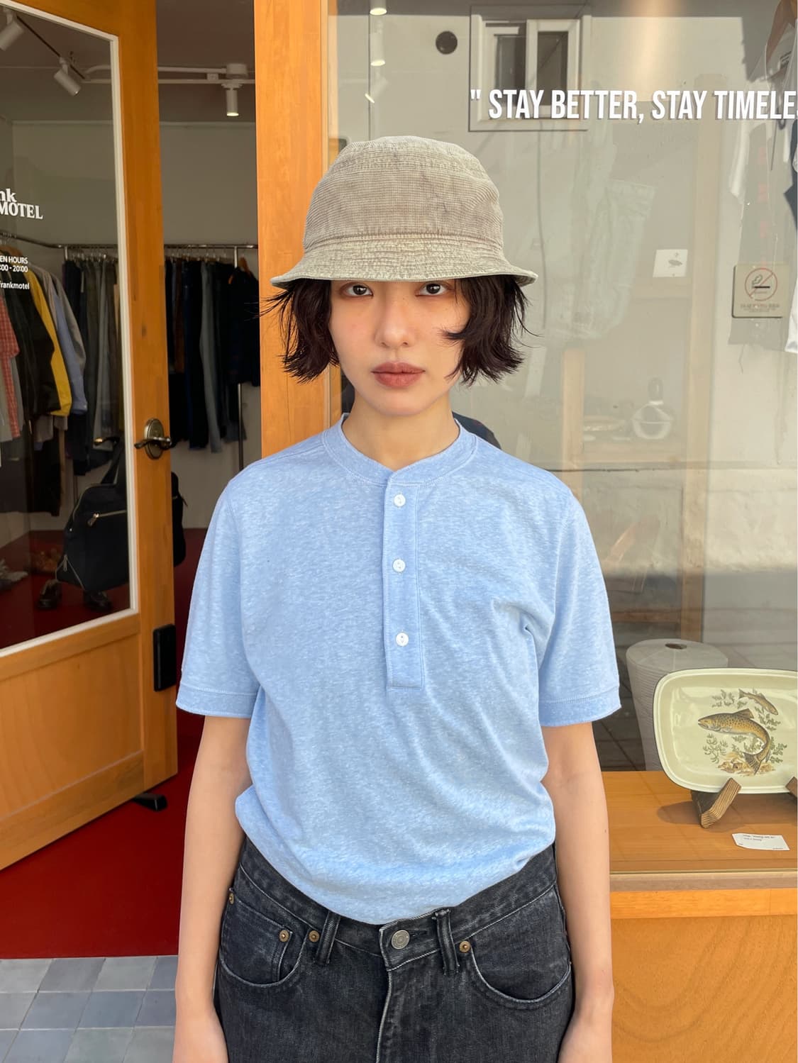 노롤(Noroll) 코듀로이 버킷햇 (올리브) 상품이미지2