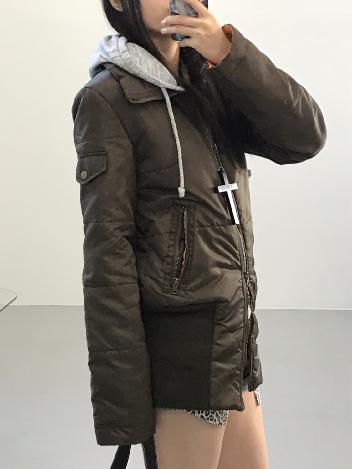 Jpn Brown Puffer Jackets 상품이미지3