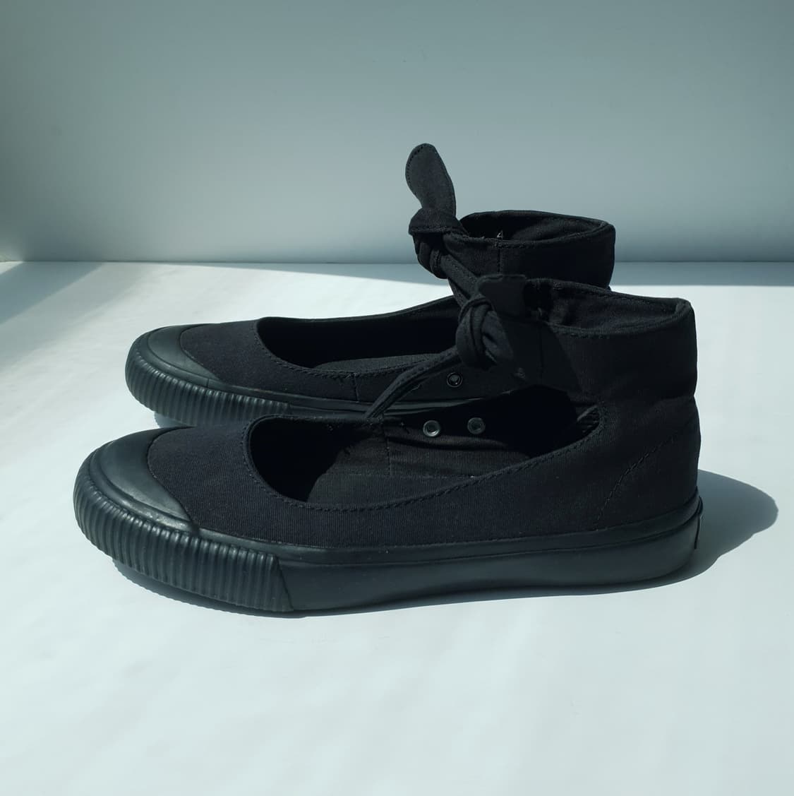 Y's Canvas AnkleTie Mary Jane Sneakers 상품이미지4
