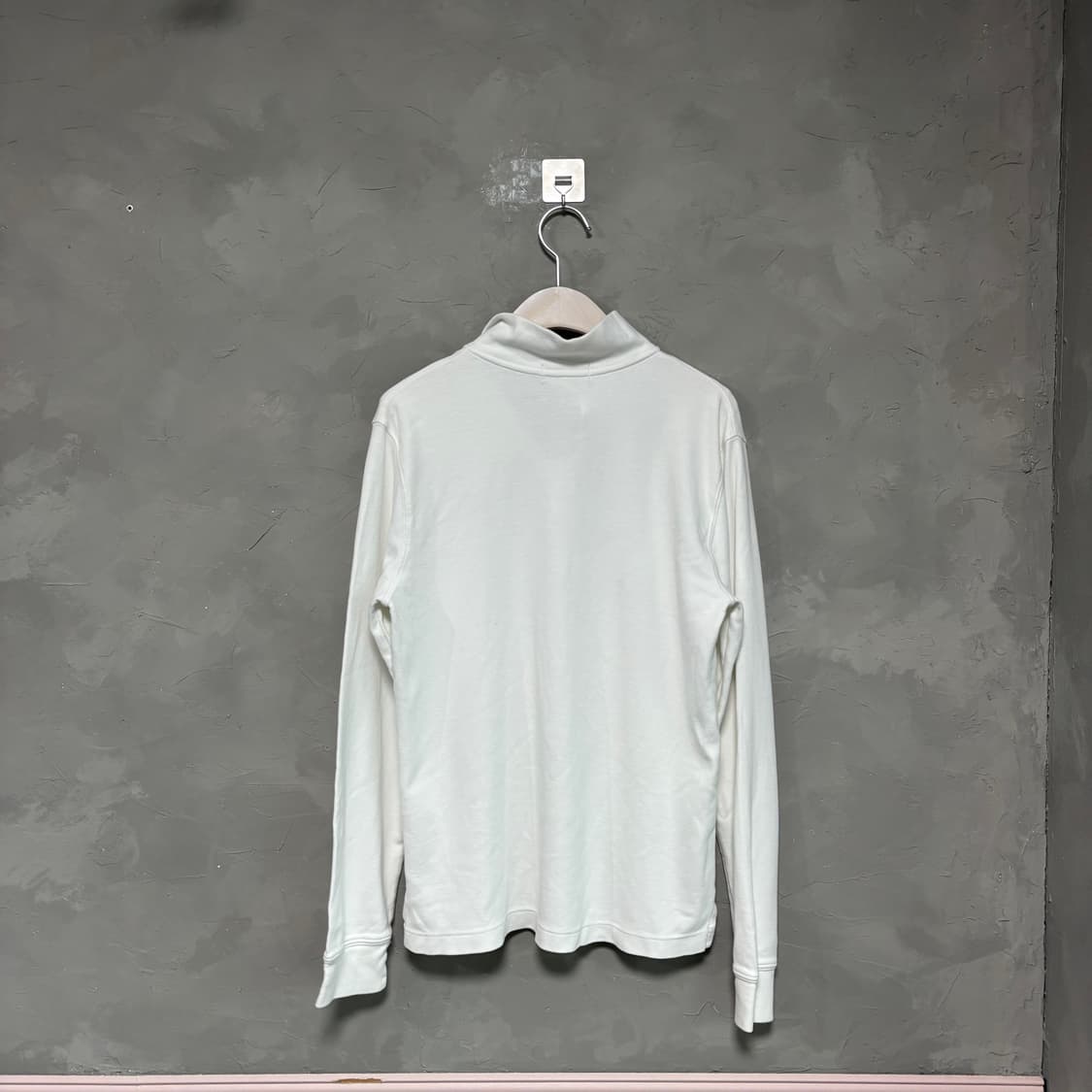 폴로 랄프로렌 니트 반집업 화이트 상품이미지5